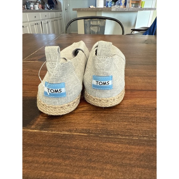 Toms Women's Size 9 Slip-On Shoes Canvas with Rope Sole New - Picture 2 of 6